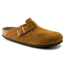 Unisex Boston Mink Suede Soft Footbed