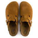 Unisex Boston Mink Suede Soft Footbed