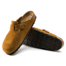 Unisex Boston Mink Suede Soft Footbed