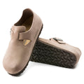 Unisex London Taupe Suede