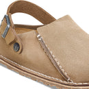 Women's Lutry Premium Grey Taupe Suede