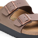 Women's Arizona Flex Platform Mocha Vegan Birko-Flor