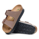 Women's Arizona Flex Platform Mocha Vegan Birko-Flor