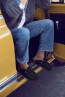 Unisex Boston Black Shearling