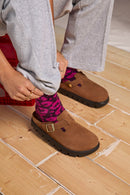 Women's Boston Chunky Dark Tea