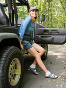 Women's Arizona Basalt Gray Oiled Leather