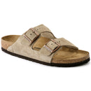 Unisex Arizona Taupe Suede Classic Footbed