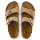 Unisex Arizona Taupe Soft Footbed