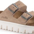 Women's Arizona Chunky Warm Sand Suede Leather