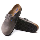 Unisex Boston Iron Oil Soft Footbed